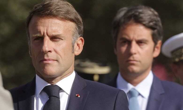 ¿El libro de Gabriel Attal? Emmanuel Macron lo leerá… si lo recibe ¿El libro de Gabriel Attal? Emmanuel Macron lo leerá… si lo recibe